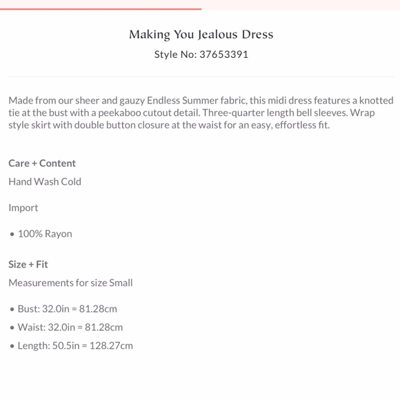 NWOT Free People Making You Jealous Dress - Picture 3 of 7